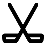 Sports Hockey SVG Icon